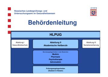 und Untersuchungsamt im Gesundheitswesen - IQ-Netzwerk Hessen