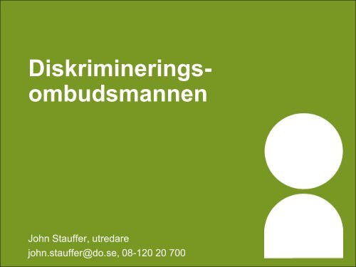 Diskriminerings- ombudsmannen - Krus