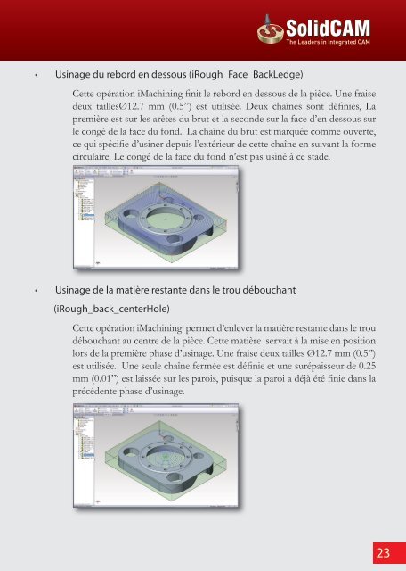 Le niveau supÃ©rieur - SolidCAM