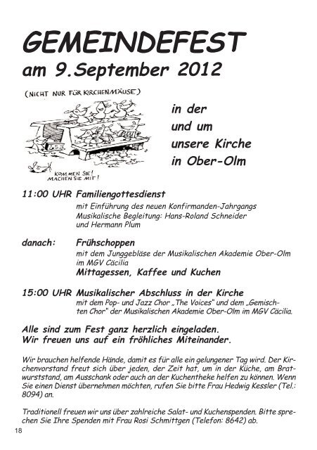 II / 2012 - Evangelische Kirchengemeinde Ober-Olm und Klein ...