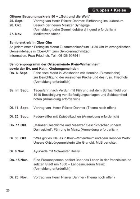 II / 2012 - Evangelische Kirchengemeinde Ober-Olm und Klein ...