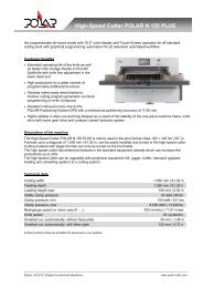 Polar 66 guillotine manual online