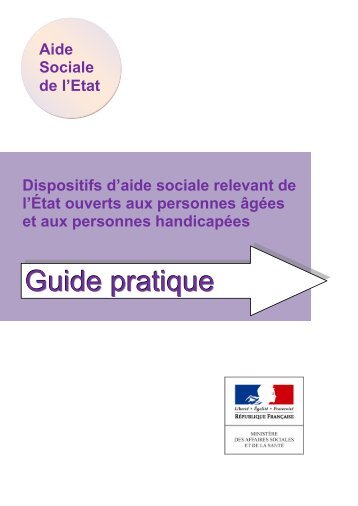 Guide pratique de l'aide sociale - DRJSCS