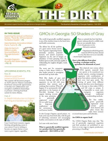 GMOs in Georgia: 50 Shades of Gray - Georgia Organics