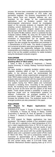 Click here to download the abstract booklet in pdf format - MT19 - Infn