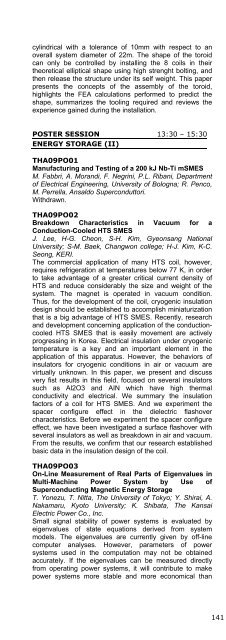 Click here to download the abstract booklet in pdf format - MT19 - Infn