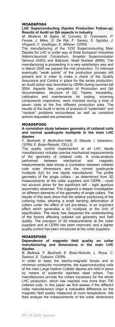 Click here to download the abstract booklet in pdf format - MT19 - Infn