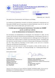 weitere Informationen - Deutsche Gesellschaft fÃ¼r Wehrmedizin und ...