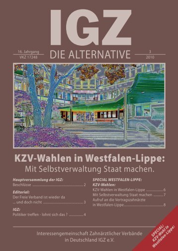 DIE ALTERNATIVE - IGZ