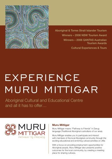 To view tour ideas at Muru Mittigar Aboriginal ... - Penrith Valley