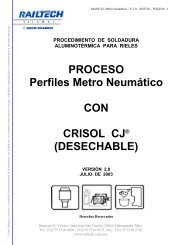 Manual Perfiles Metro Neumatico - railtech.com.mx