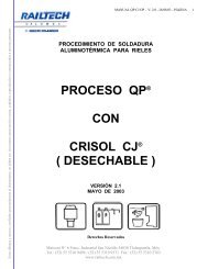 Manual Soldadura QP con crisol desechable CJ ... - railtech.com.mx