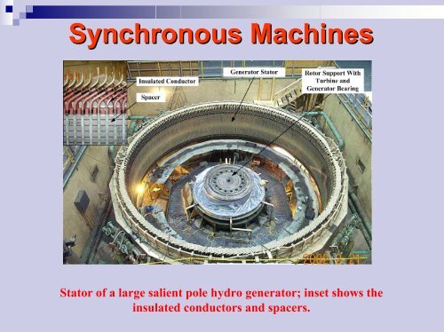 synchronous machines