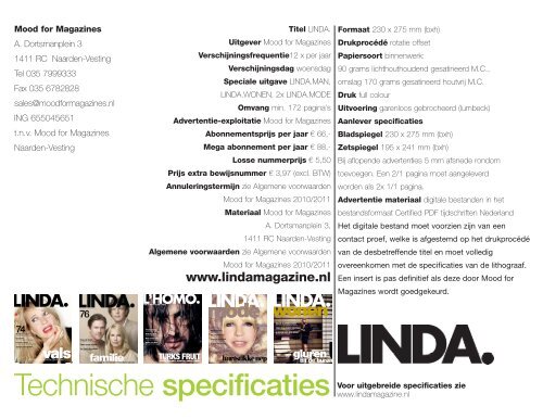 linda. - Magazines.nl