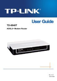 TD-8840T ADSL2+ Modem Router - TP-Link