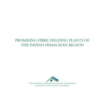 Fiber Yielding Plants of Indian Himalayan Region - Govind Ballabh ...