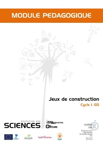 Jeux de construction - Cycle 1 - GS - CCSTI La Rotonde