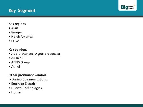 STB Market 2015-2019