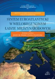System euroatlantycki w wielobiegunowym Åadzie miÄdzynarodowym