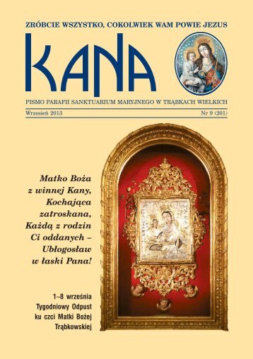 Kana wrzesień 2013 - Gmina Trąbki Wielkie