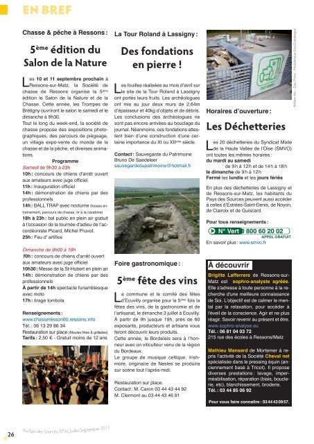 Journal 56 - CommunautÃ© de Communes du Pays des Sources