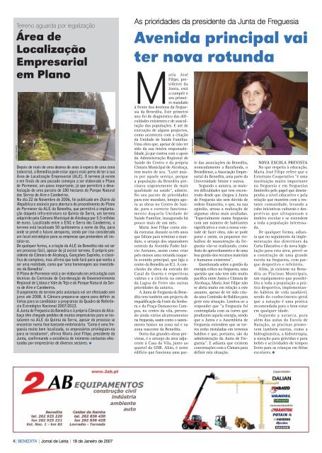 benedita - Jornal de Leiria