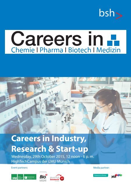 Careers in Industry, Research & Start-up