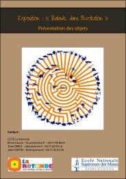 objets associes - CCSTI La Rotonde