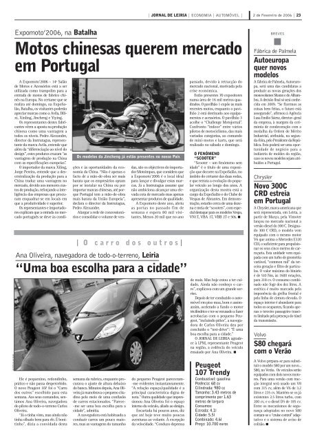 Os caminhos da reforma - Jornal de Leiria