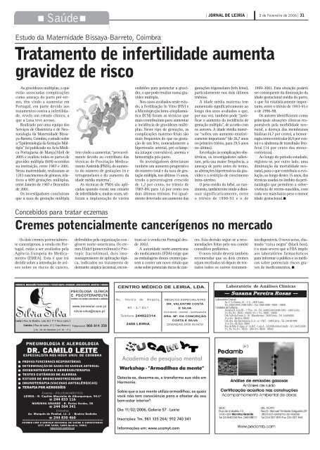 Os caminhos da reforma - Jornal de Leiria