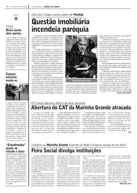 Os caminhos da reforma - Jornal de Leiria