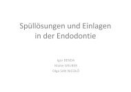 Kons-Referat SpÃ¼llÃ¶sungen und Einlagen in der Endodontiex