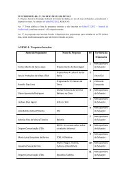 Edital â Setorial de Audiovisual - FundaÃ§Ã£o Cultural do Estado da ...