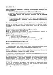 załącznik nr. 3 procedury i karty wo 03.2010 - Stowarzyszenie ...