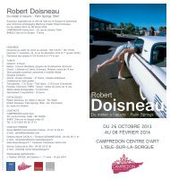 depliant Doisneau.pdf - Isle sur la Sorgue