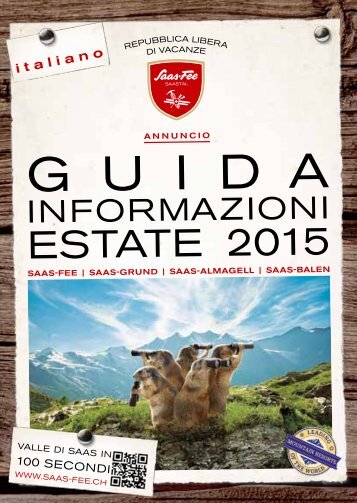 Guida informazioni - estate 2015