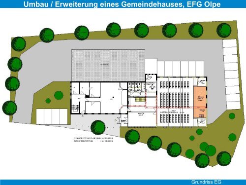 Umbau / Erweiterung eines Gemeindehauses, EFG Olpe