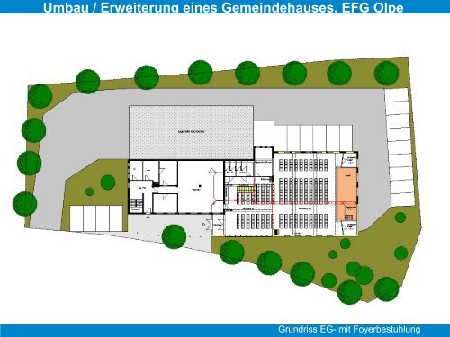 Umbau / Erweiterung eines Gemeindehauses, EFG Olpe