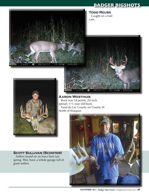 Badger Deer Camp - Badger Sportsman Magazine