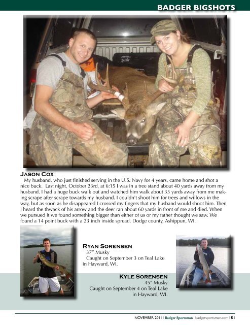 Badger Deer Camp - Badger Sportsman Magazine