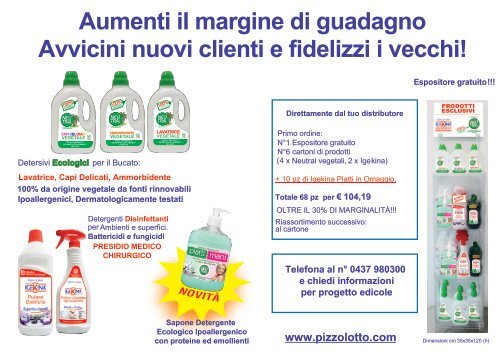 CREA UN’OPPORTUNITÀ DI GUADAGNO IN PIÙ PER LA TUA ATTIVITÀ