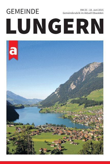 Gemeinde Lungern 2015-25
