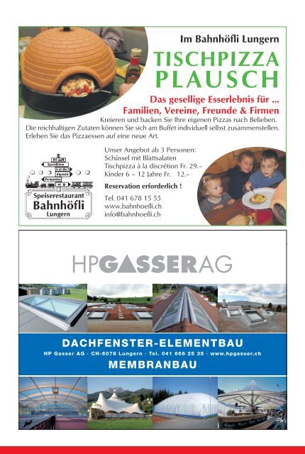 Gemeinde Lungern 2015-25