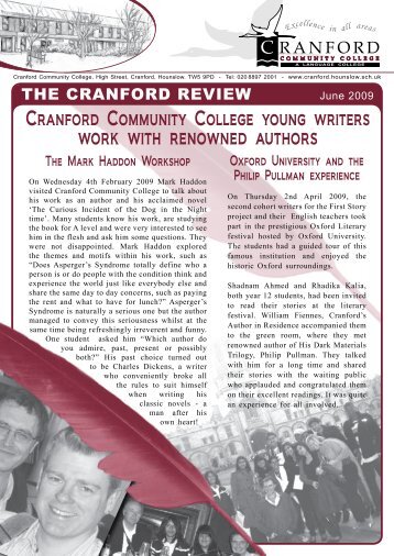 Cranford Review - June 2009