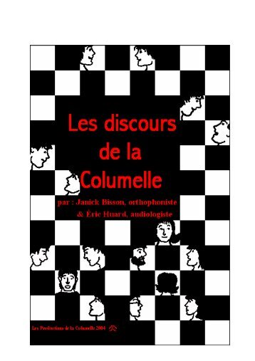 les discours de la columelle - Oricom