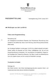 PRESSEMITTEILUNG - Polizeidirektion Ravensburg