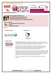 HE Dr. Mohammed bin Salah al-Sada MINISTER OF ... - MEED Events