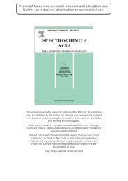 Spectroche.Acta 2009 - MA Zayed