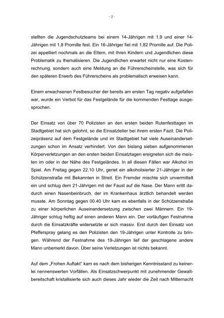 PRESSEMITTEILUNG - Polizeidirektion Ravensburg