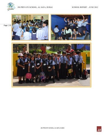 JSS PRIVATE SCHOOL AL SAFA, DUBAI - Jssps